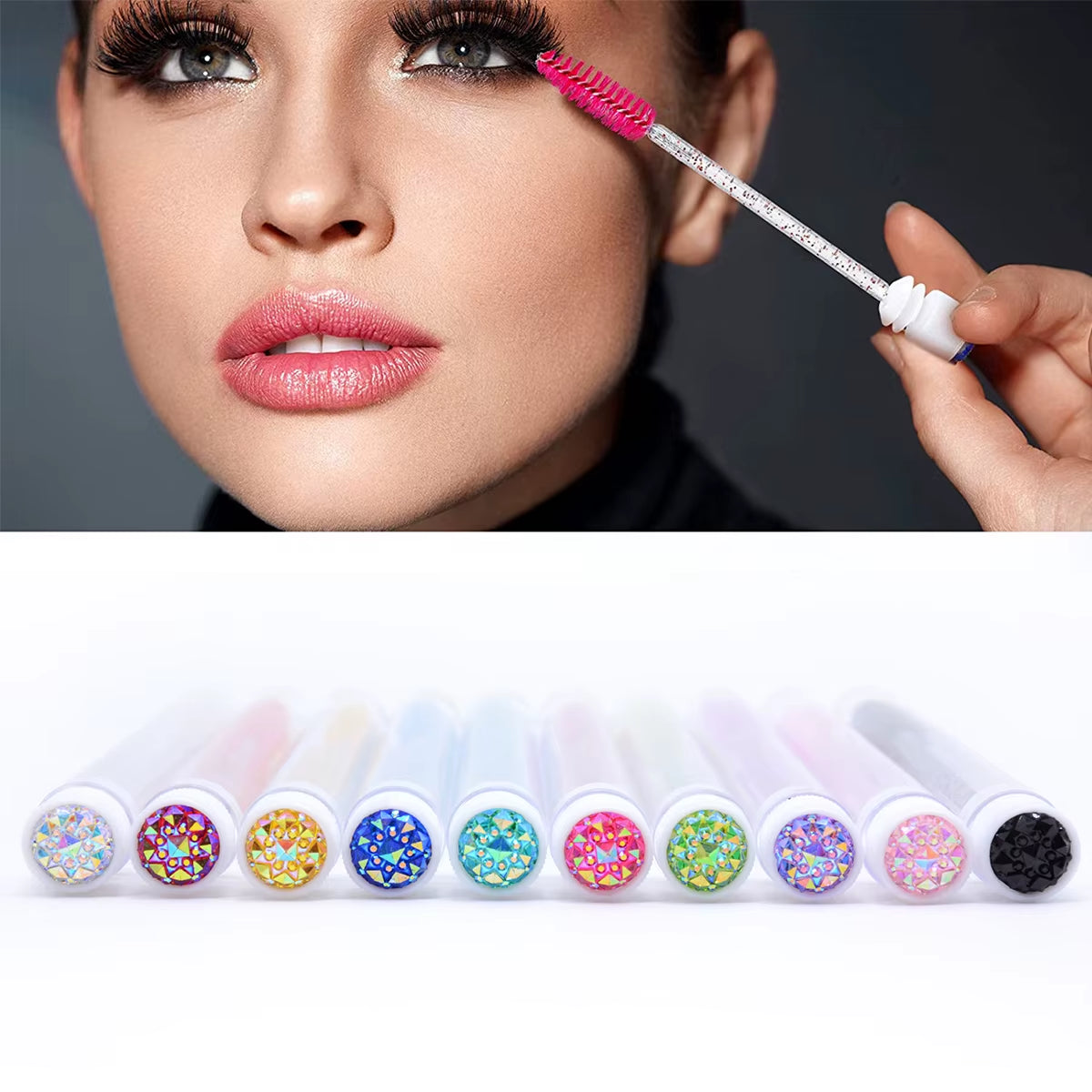 Reusable Eyelash Brush Set