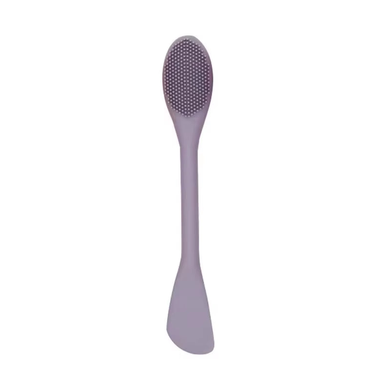 Double-Headed Silicone Facial Brush