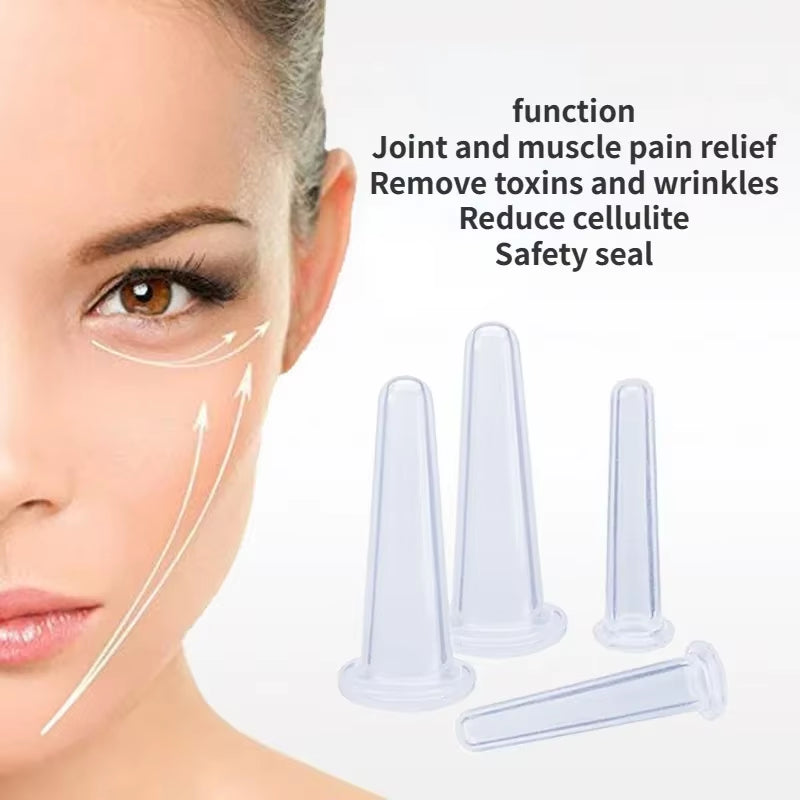 Silicone Facial Cupping Massager