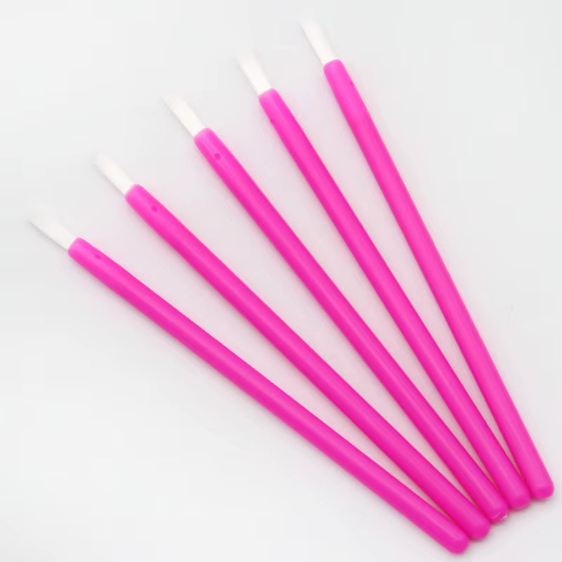 Disposable Nylon Lip Brush Set