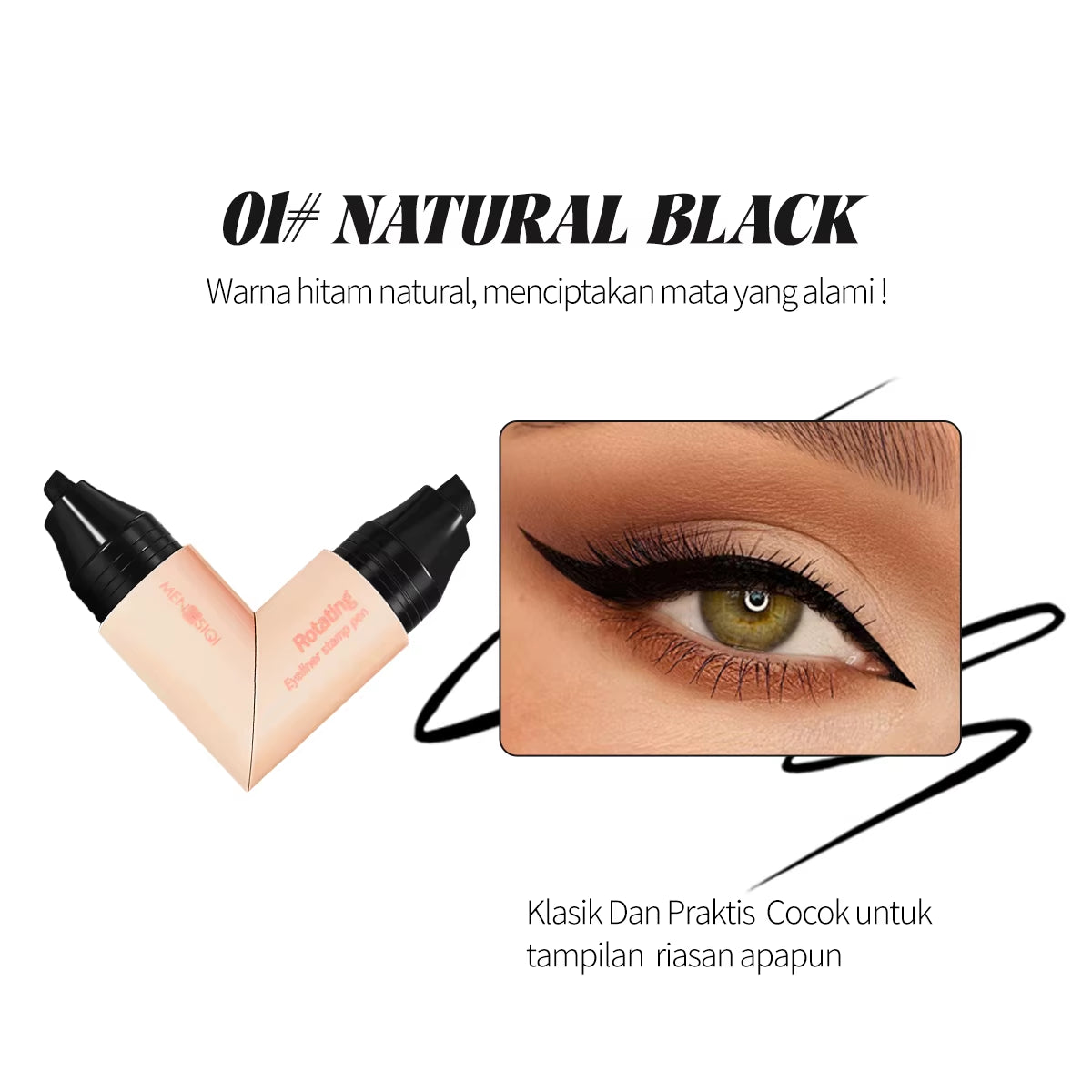 Rotary Waterproof Eyeliner Pen