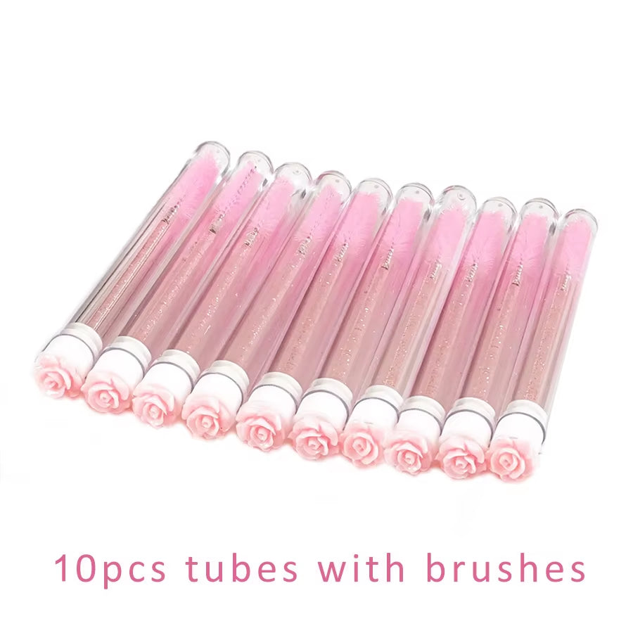Reusable Mascara Wand Brush Set