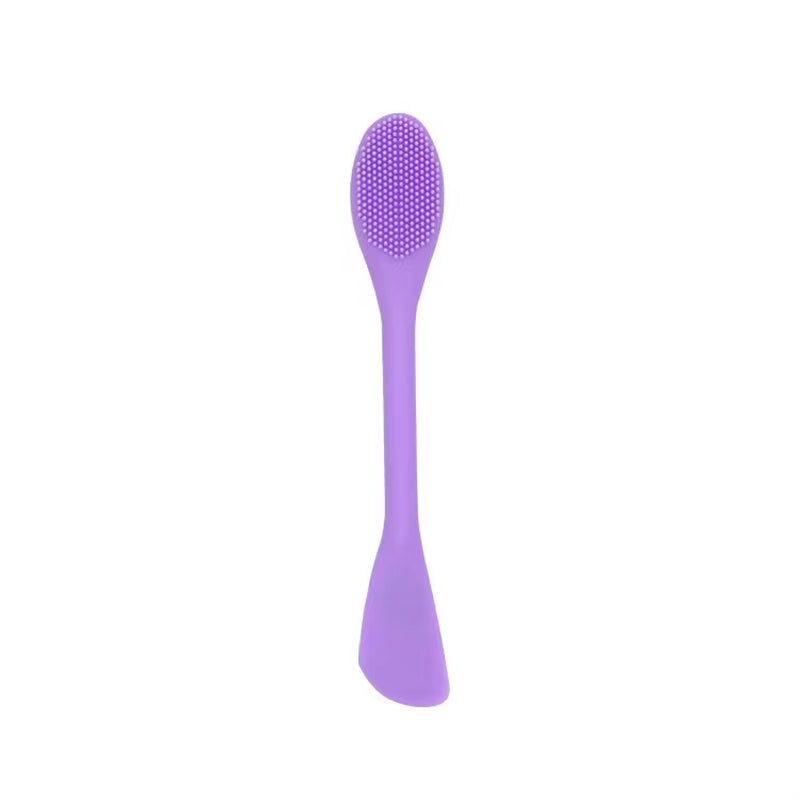 Double-Headed Silicone Facial Brush