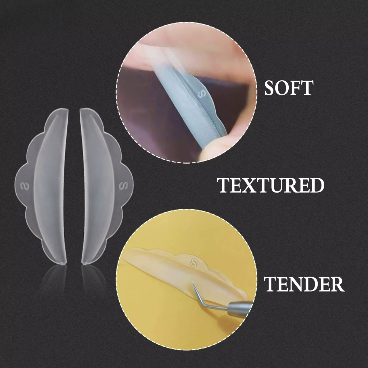 Silicone Eyelash Perming Pads