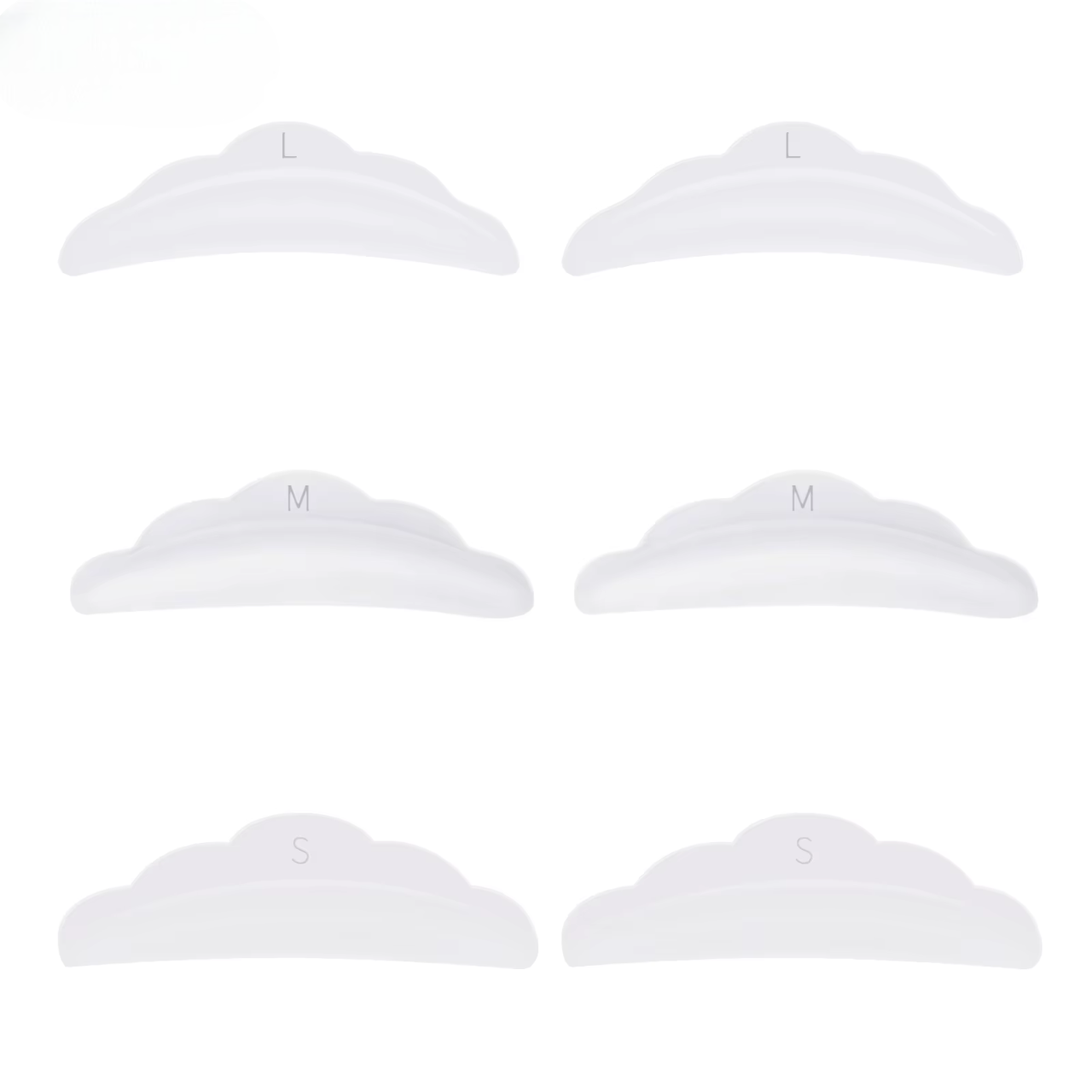Silicone Eyelash Perming Pads