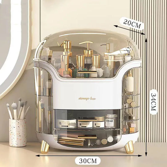 Makeup Storage Organizer with Lid