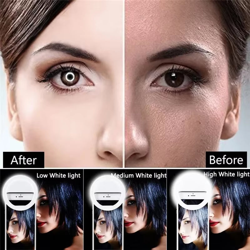 Rechargeable Selfie Ring Light
