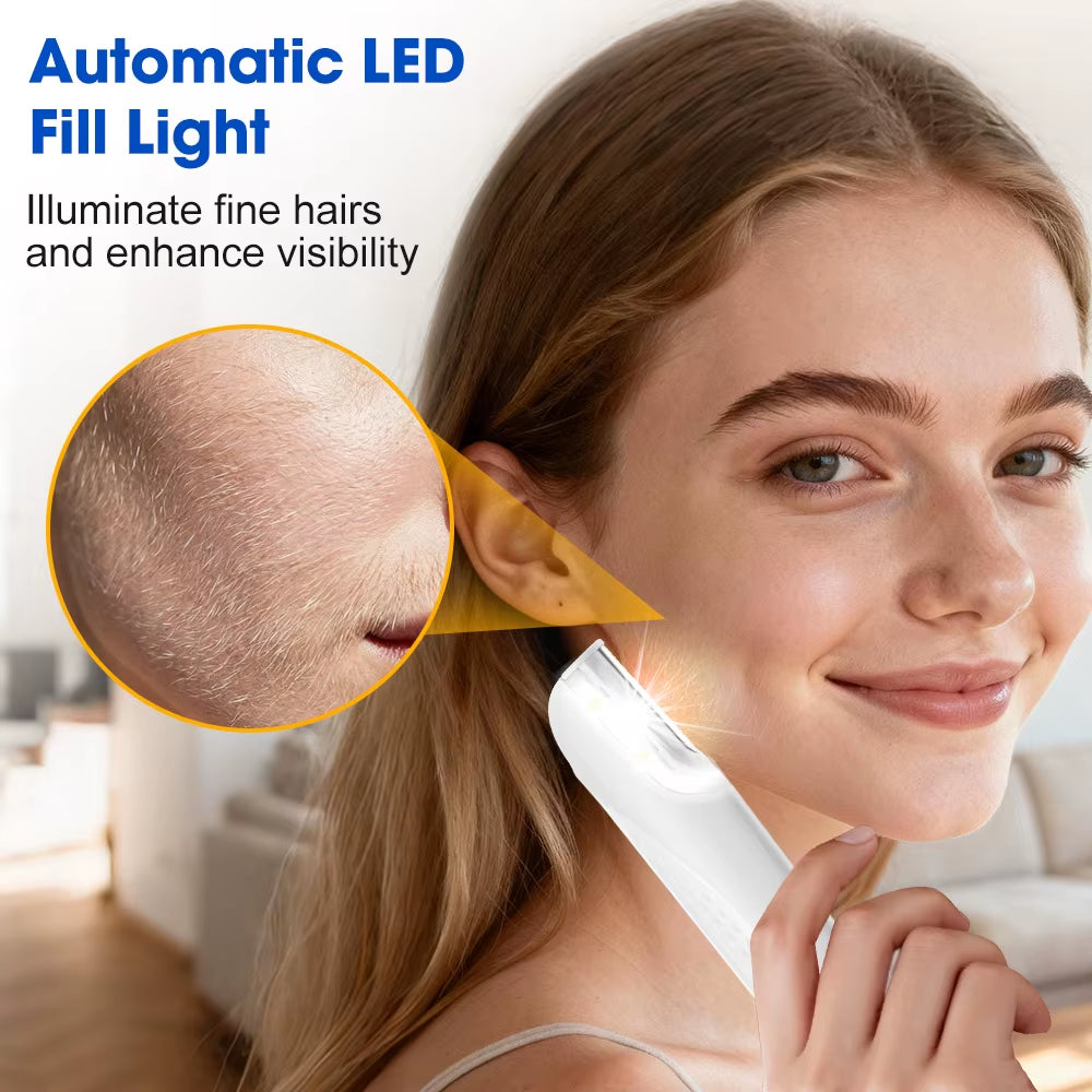 Electric Sonic Dermaplaning Razor