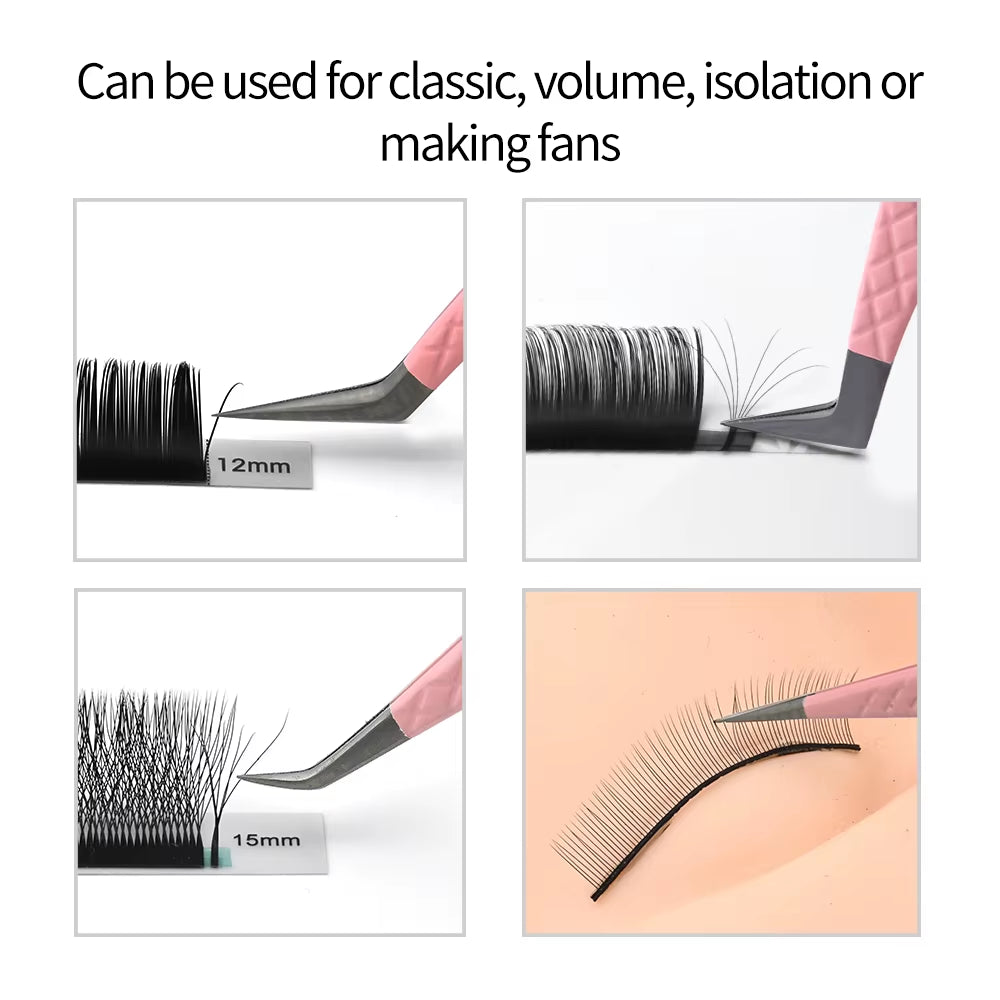 Fiber Tip Eyelash Tweezer