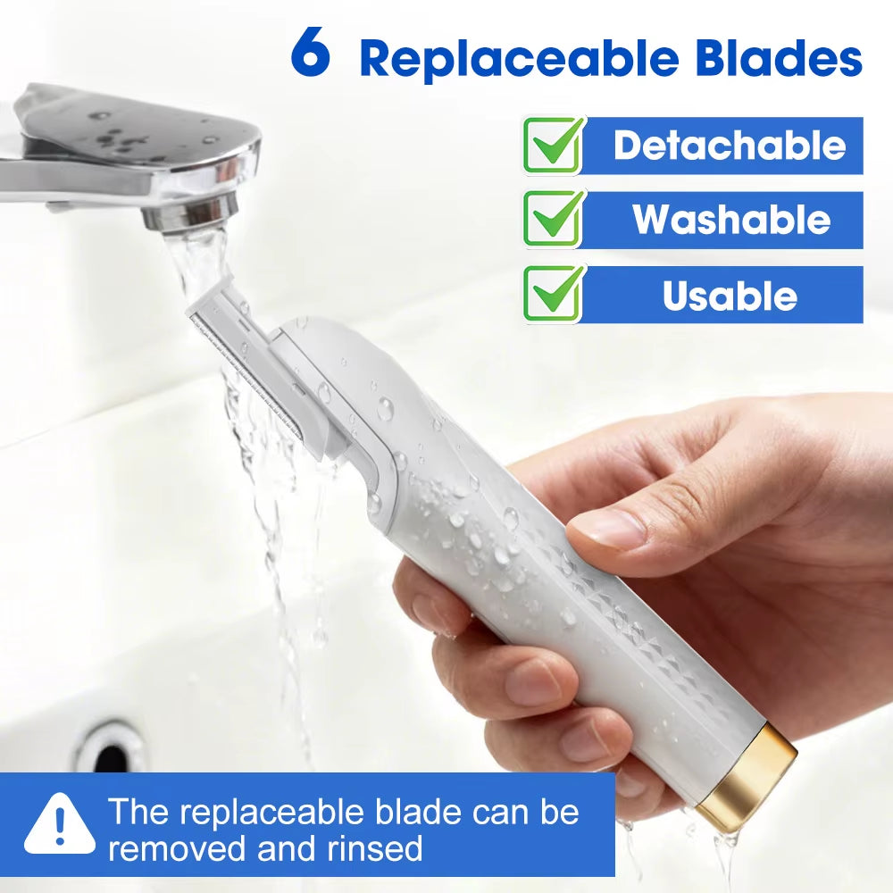 Electric Sonic Dermaplaning Razor