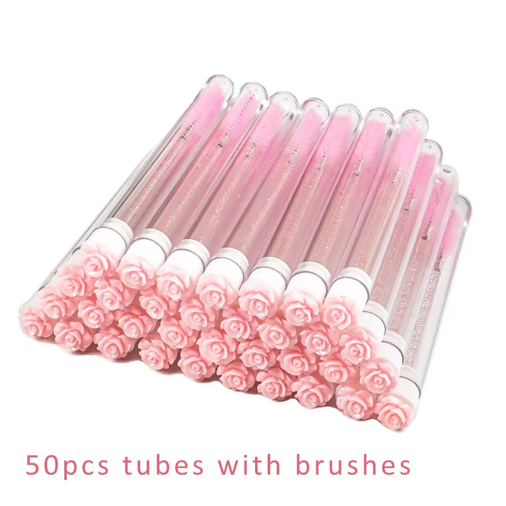 Reusable Mascara Wand Brush Set