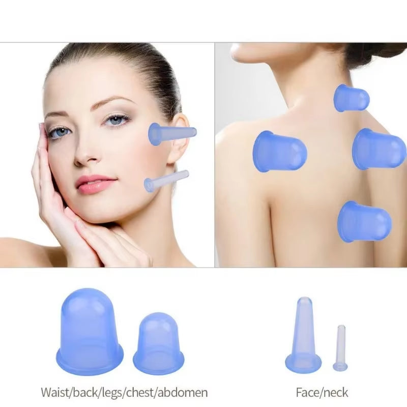 Silicone Facial Cupping Massager