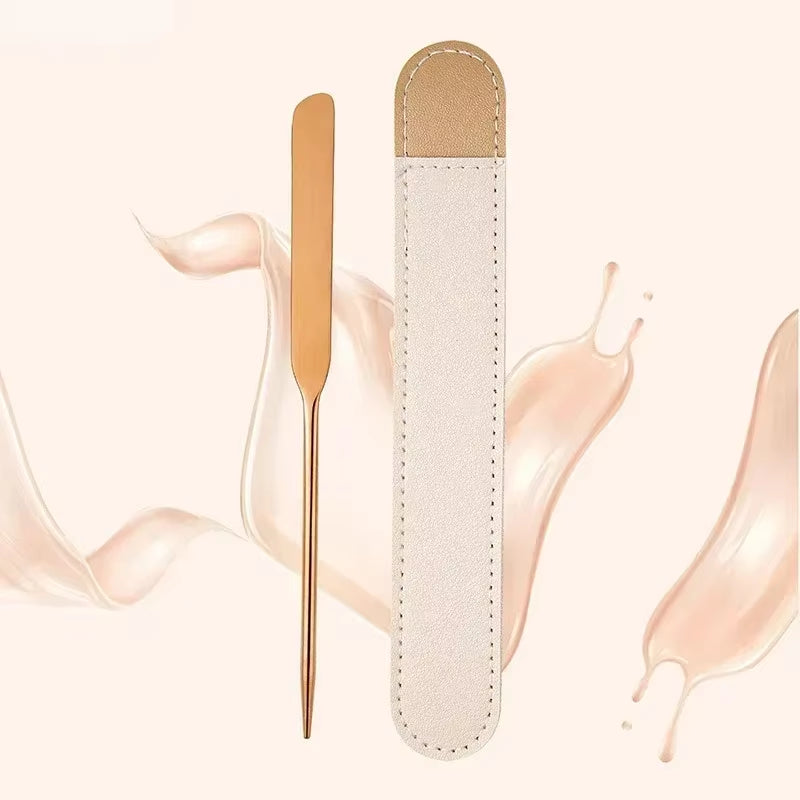 Stainless-Steel Makeup Spatula