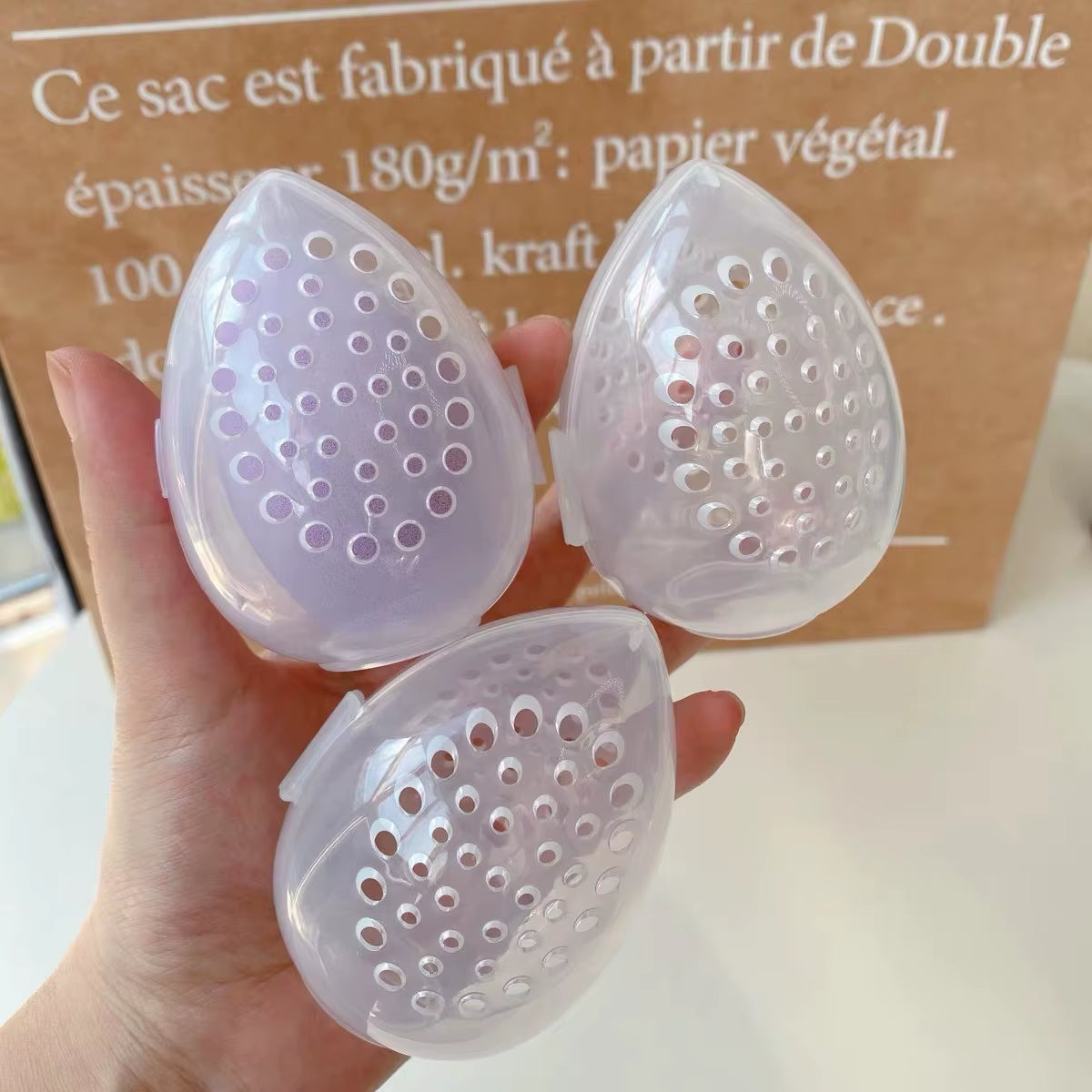 Makeup Sponge Holder Case 