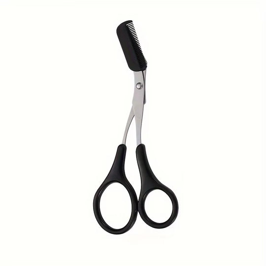 Eyebrow Trimming Scissors with Comb