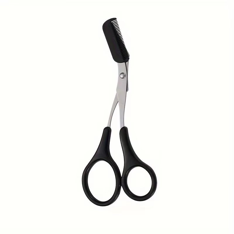 Eyebrow Trimming Scissors with Comb