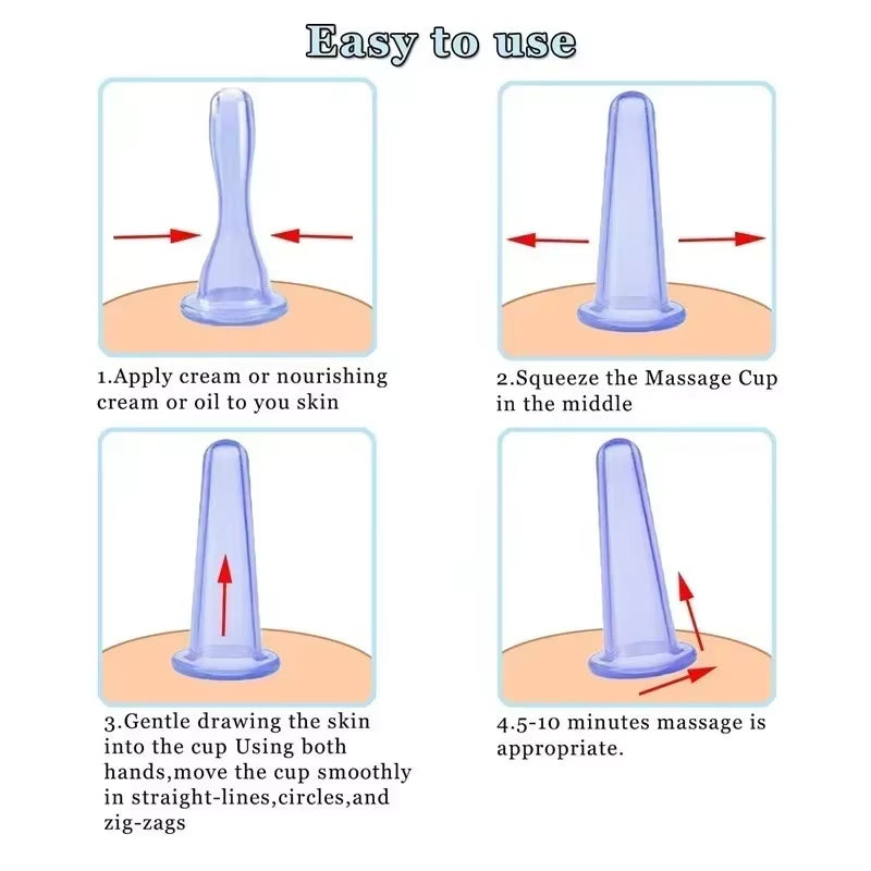 Silicone Facial Cupping Massager