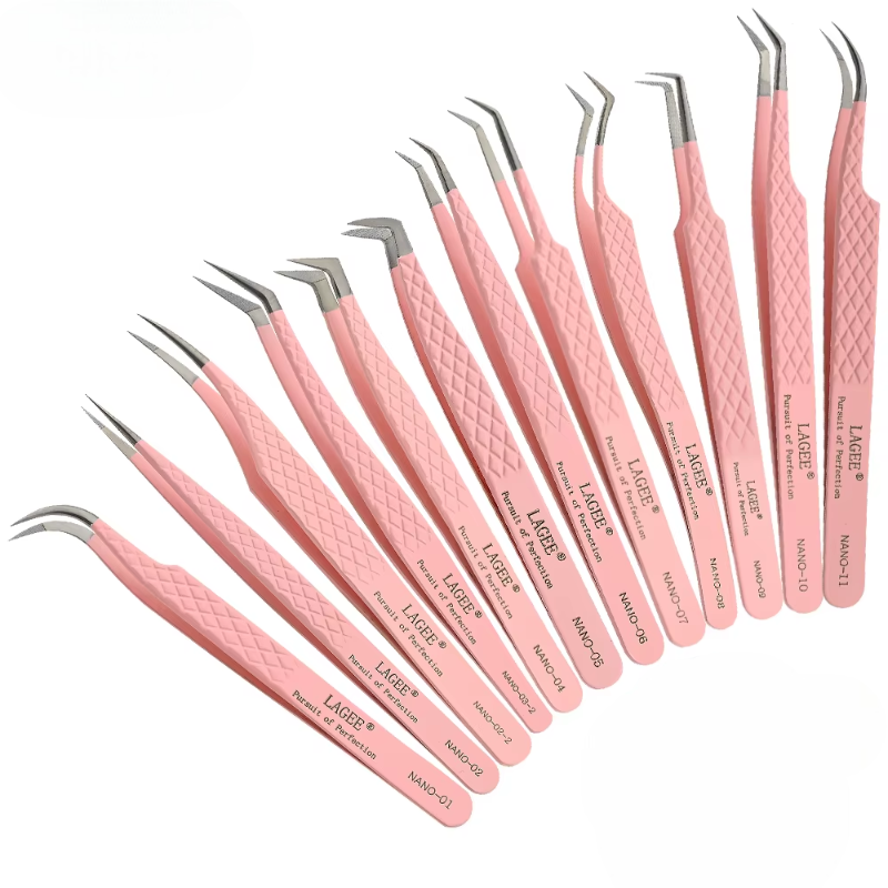 Fiber Tip Eyelash Tweezer