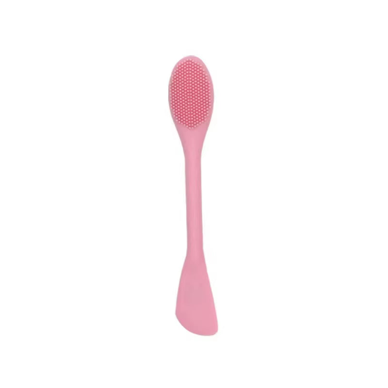 Double-Headed Silicone Facial Brush