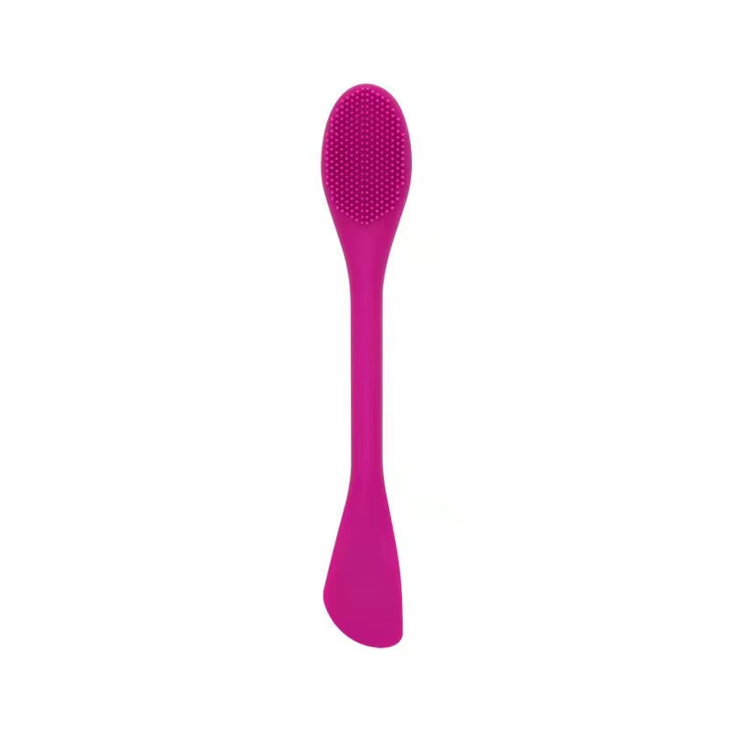 Double-Headed Silicone Facial Brush