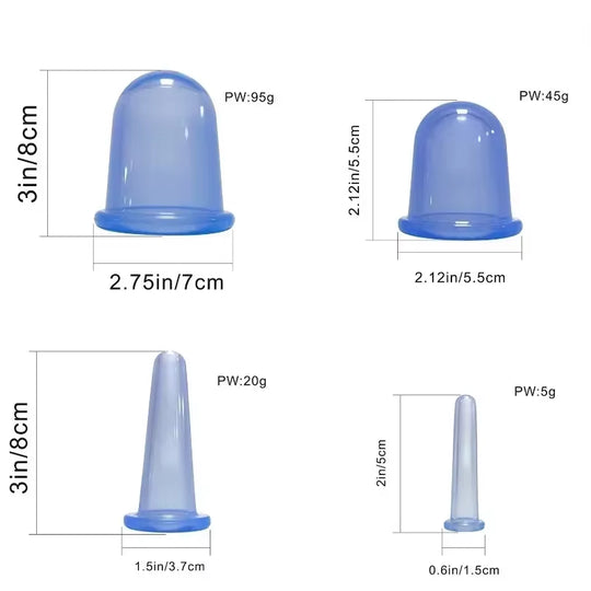 Silicone Facial Cupping Massager