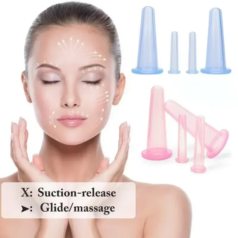 Silicone Facial Cupping Massager