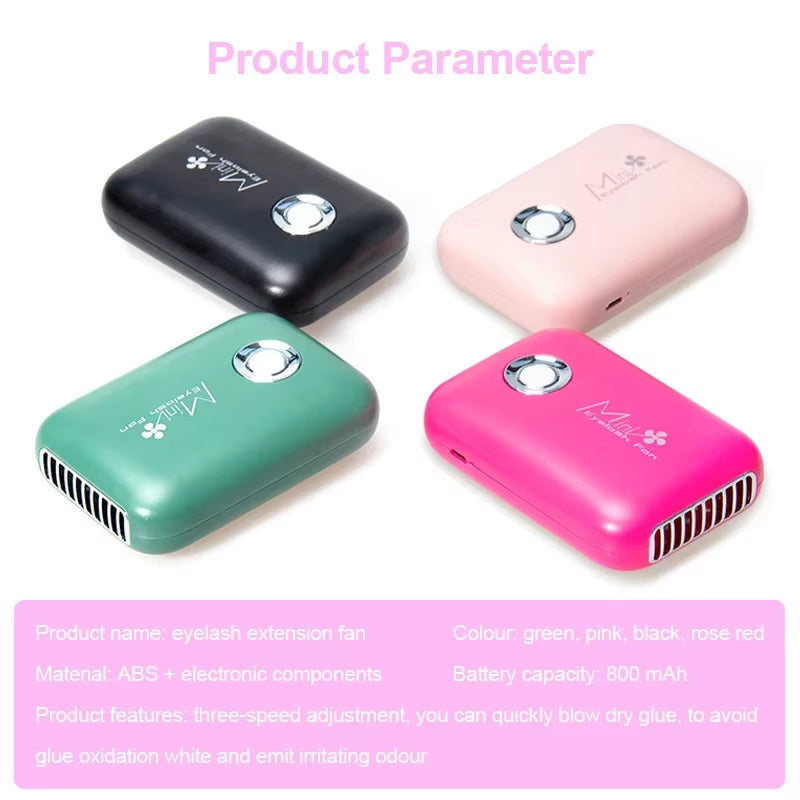 Portable Eyelash Fan Dryer