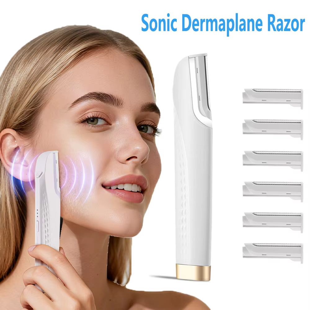 Electric Sonic Dermaplaning Razor