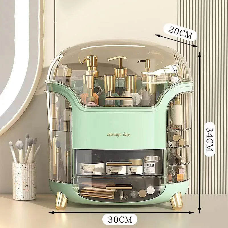 Makeup Storage Organizer with Lid