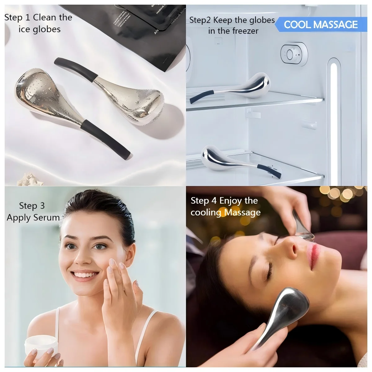 Ice Globes Facial Roller