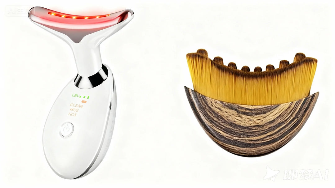 7-Color Thermal Face & Neck Massager