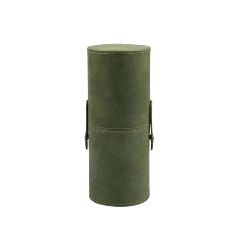 PU Leather Makeup Brush Bucket