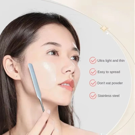 Stainless-Steel Makeup Spatula