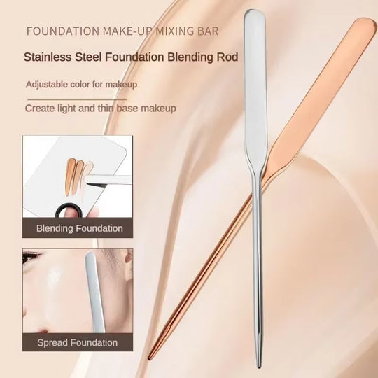 Stainless-Steel Makeup Spatula