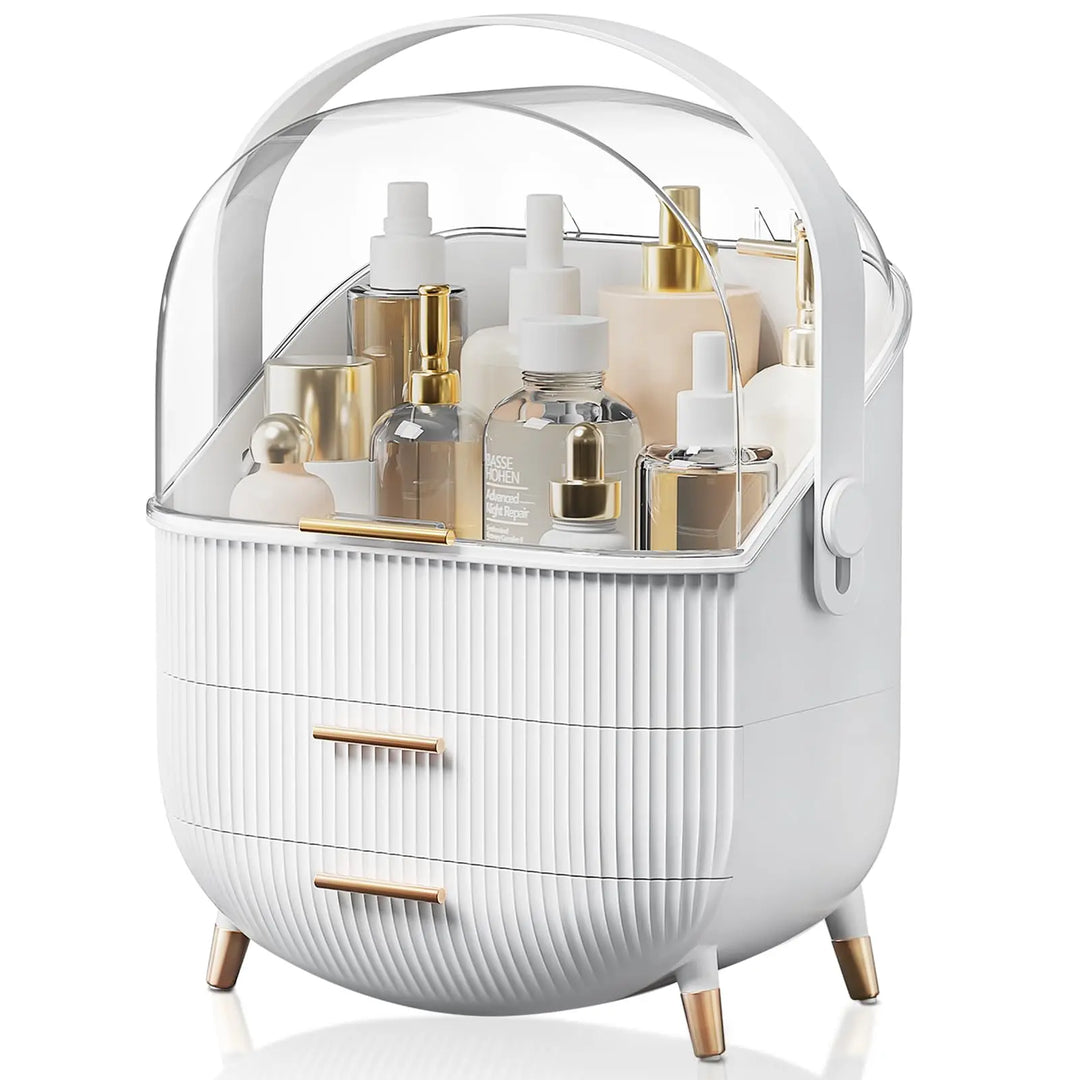 Makeup Storage Organizer with Lid