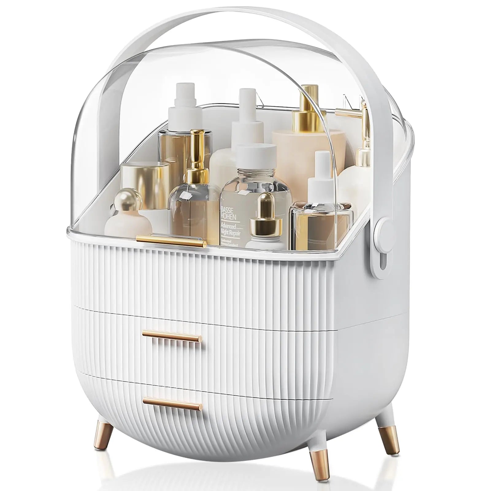 Makeup Storage Organizer with Lid