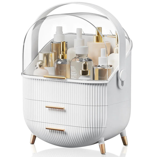 Makeup Storage Organizer with Lid