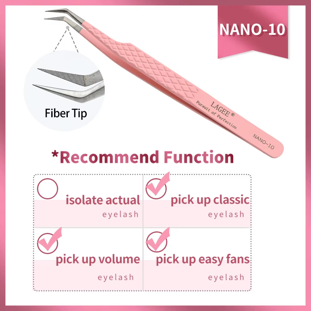 Fiber Tip Eyelash Tweezer