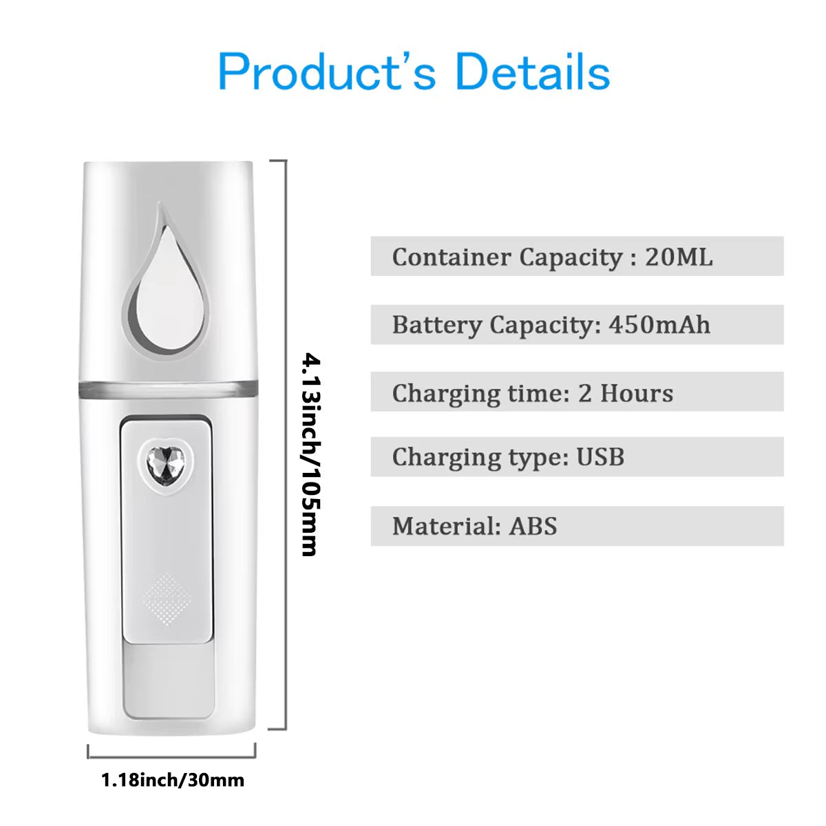 Nano Mist Facial Steamer