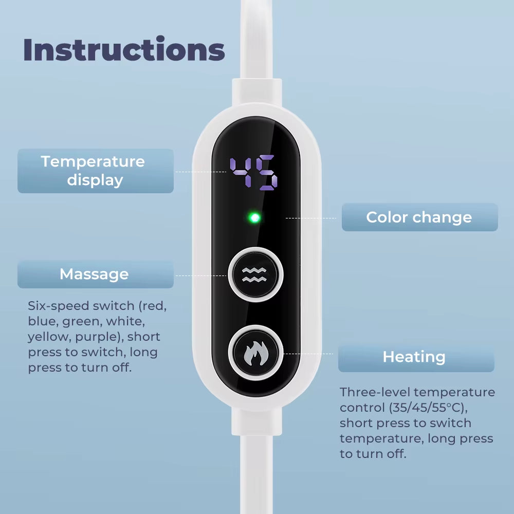Electric Heated Eye Massager