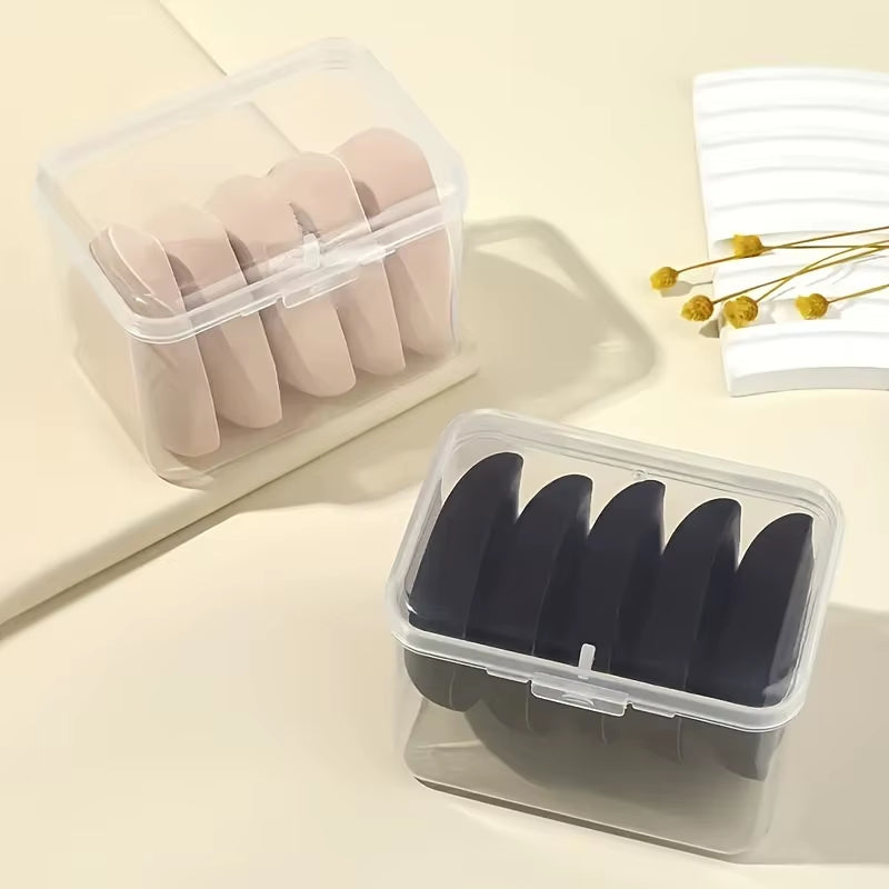 Reusable Triangle Powder Puff Set
