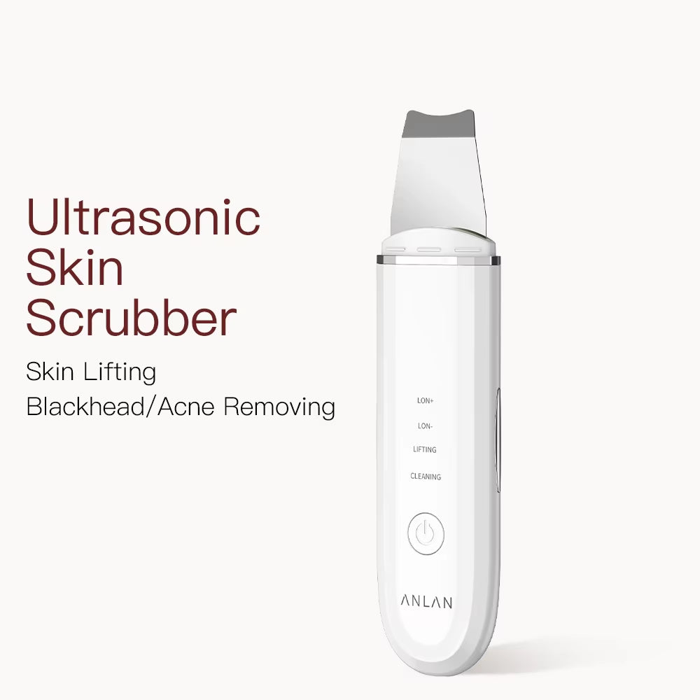 Ultrasonic Facial Skin Scrubber