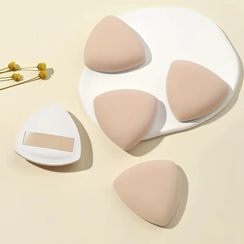 Reusable Triangle Powder Puff Set