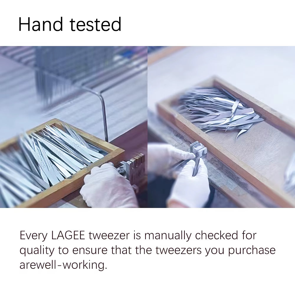 Fiber Tip Eyelash Tweezer