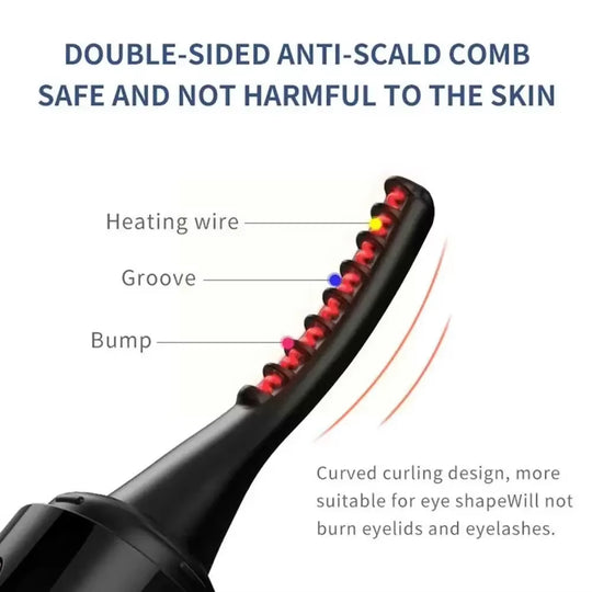 Electric Heated Eyelash Curler 